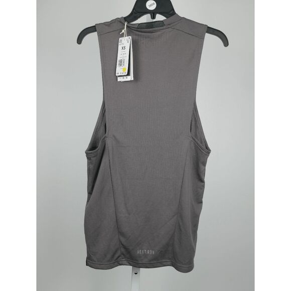 adidas Men's Designed for Training Intensity Tank Top Charcoal XS - Picture 5 of 7
